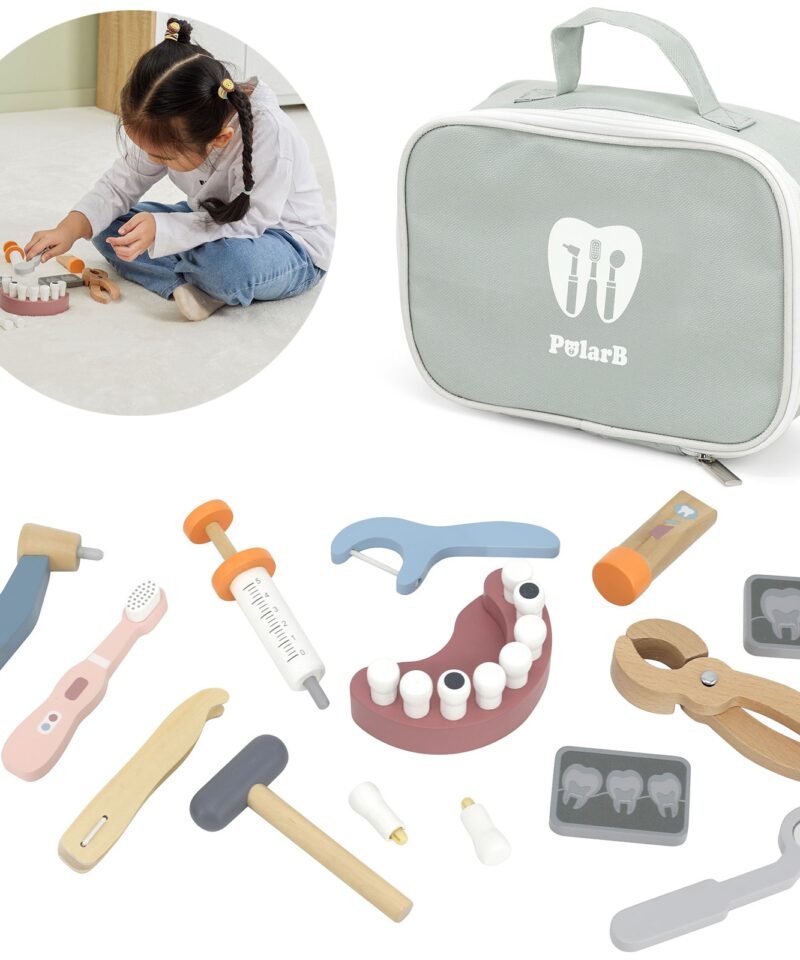 Laste Hambaarsti Mängukomplekt koos tarvikutega