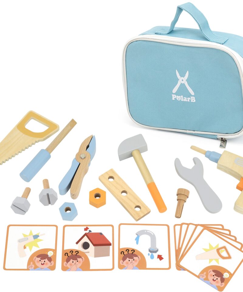 Lõbus ja hariv tööriistakomplekt lastele