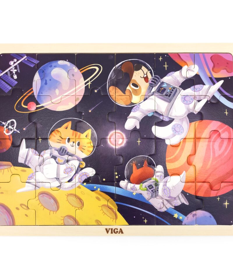 Kosmoseteemaline pusle lastele