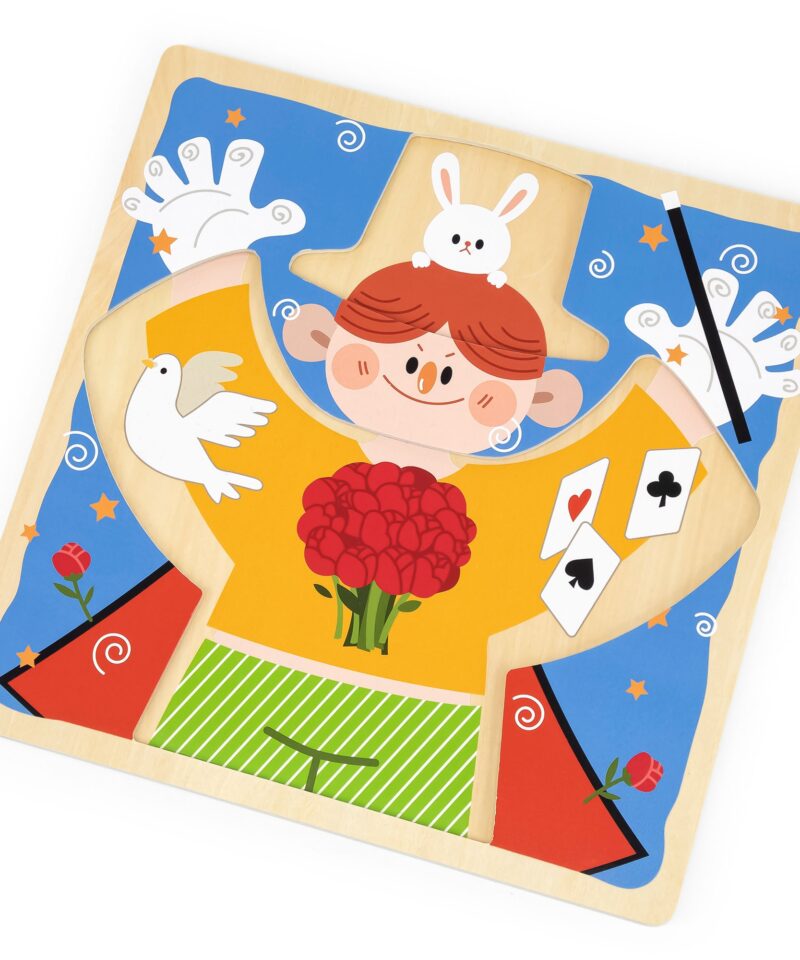 Laste riietumisoskuste harjutustahvel