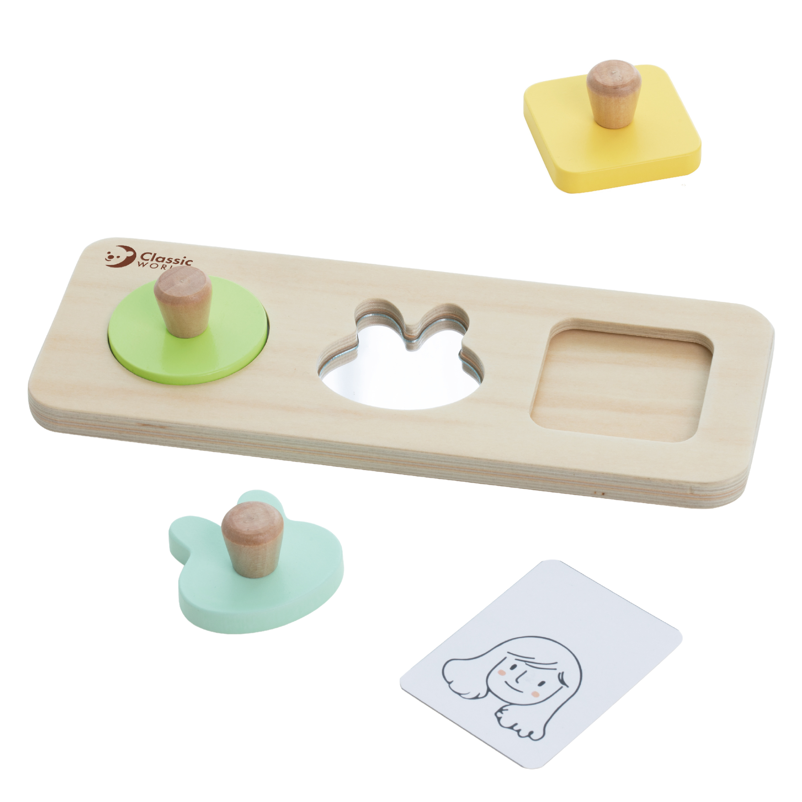 Kvaliteetne puidust mänguasi