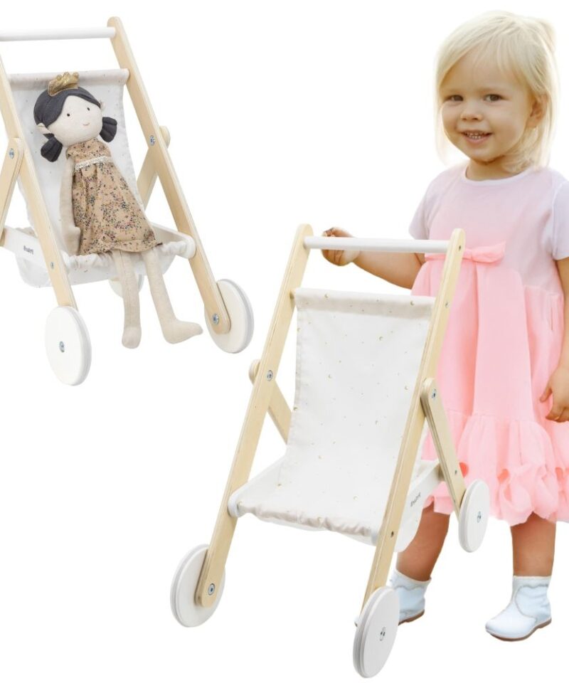 Puidust nukuvanker lastele mängimiseks