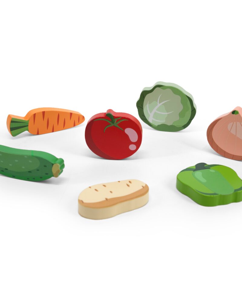 Erksavärviline puidust pusle