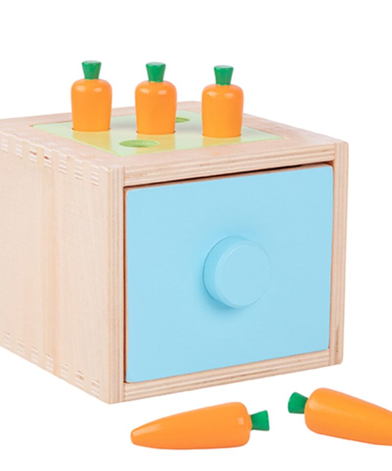 Montessori õppekarp koos praktilise sahtliga