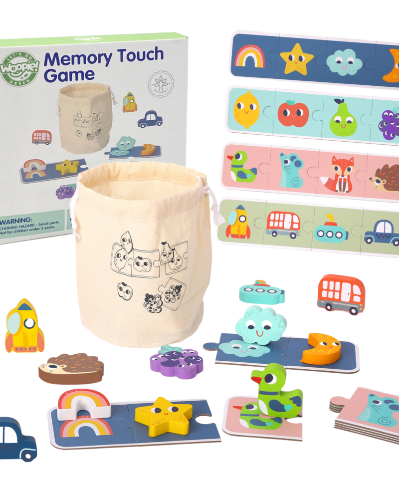 Laste Sensoorne Mäng Komplekt puidust detailidega