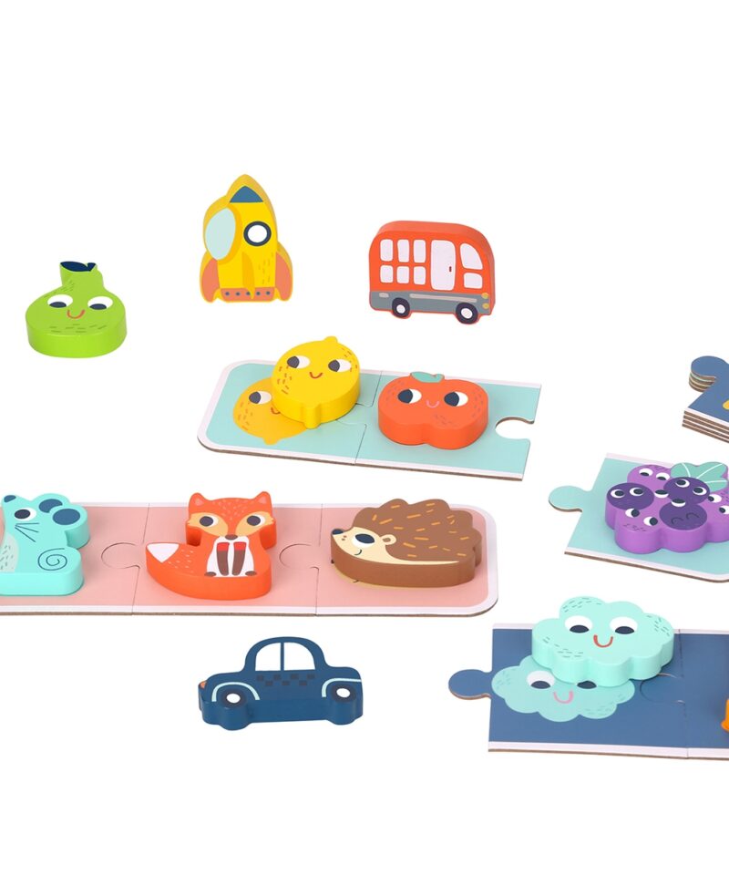 Kvaliteetne puidust mängukomplekt