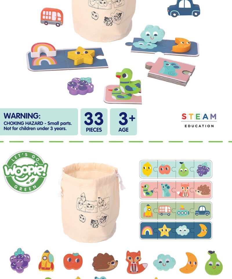 Kvaliteetne puidust mängukomplekt