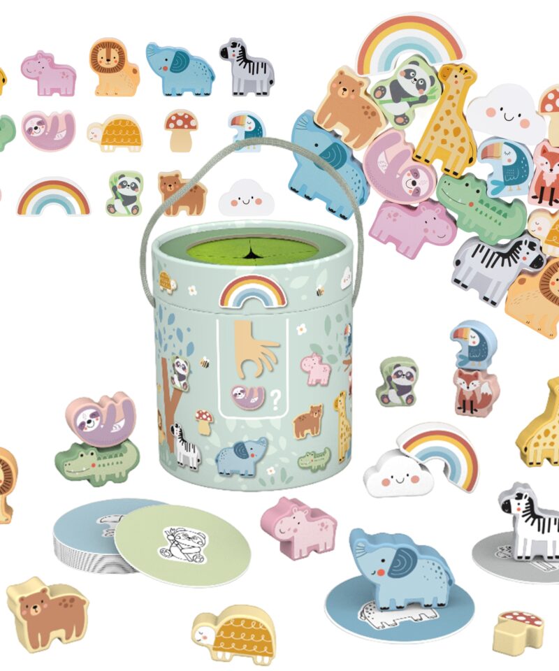 Salapärane puukast mäng lastele