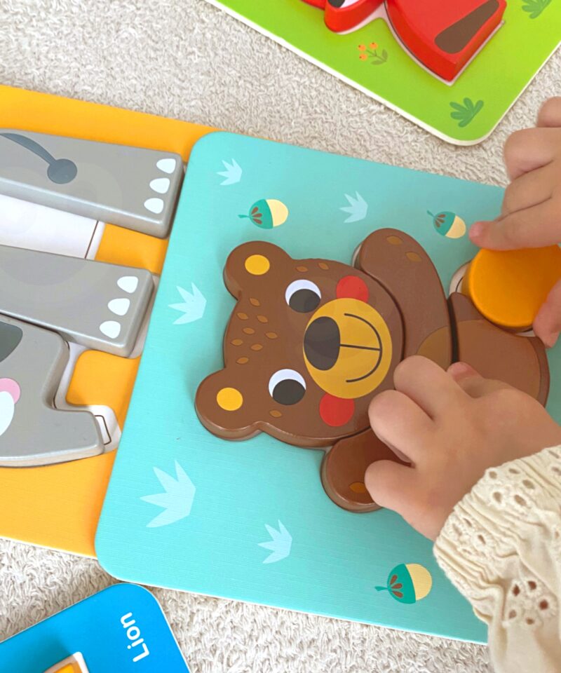 34 elementidega puidust pusle