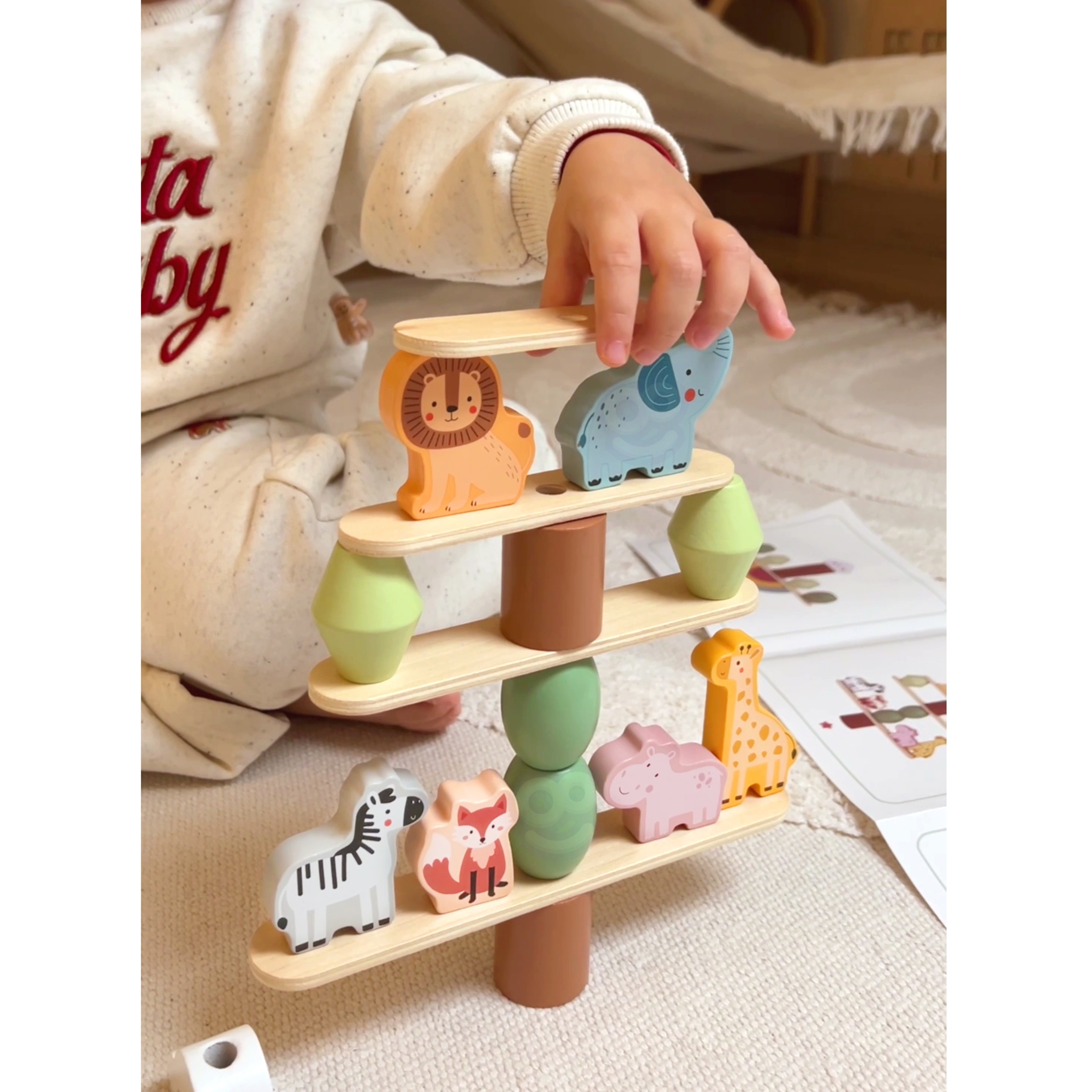 Arendav mäng tasakaalu harjutamiseks