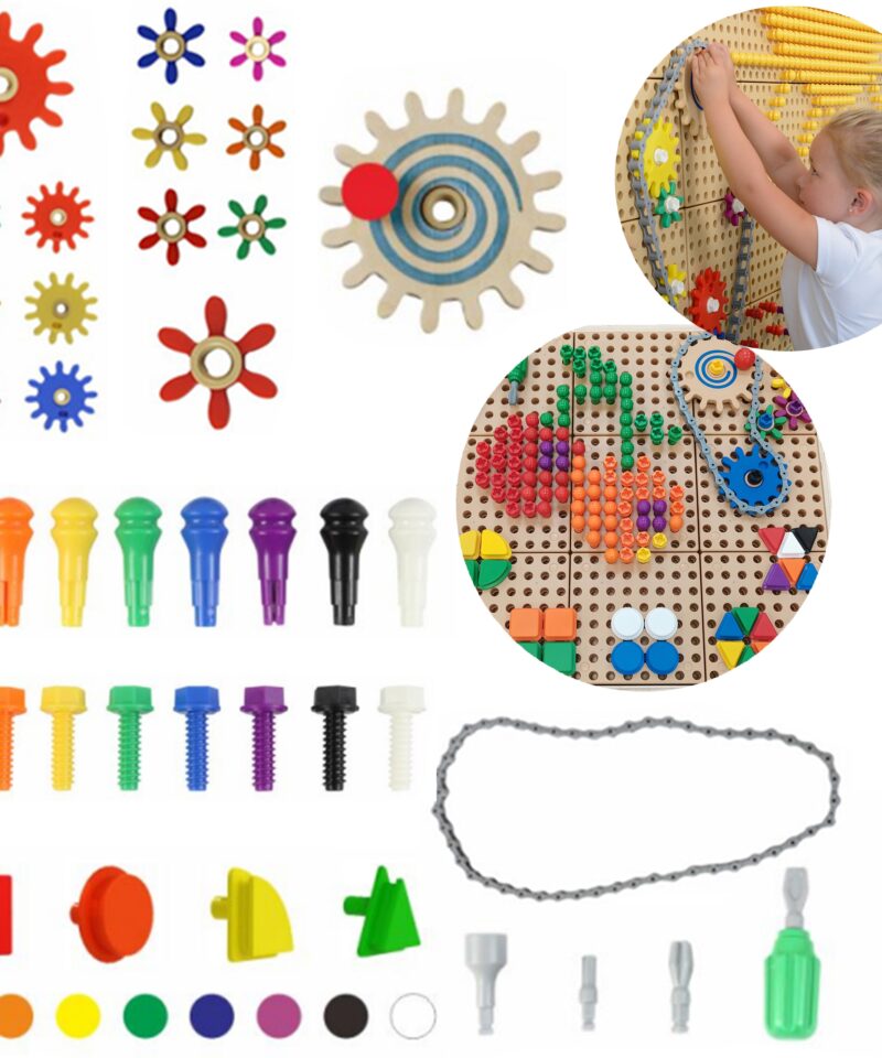 Laste STEM ehituskomplekt detailid