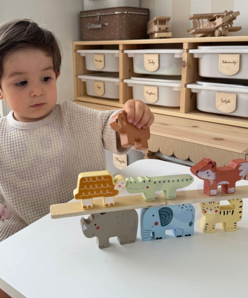 Puidust klotsid arendavad loogikat