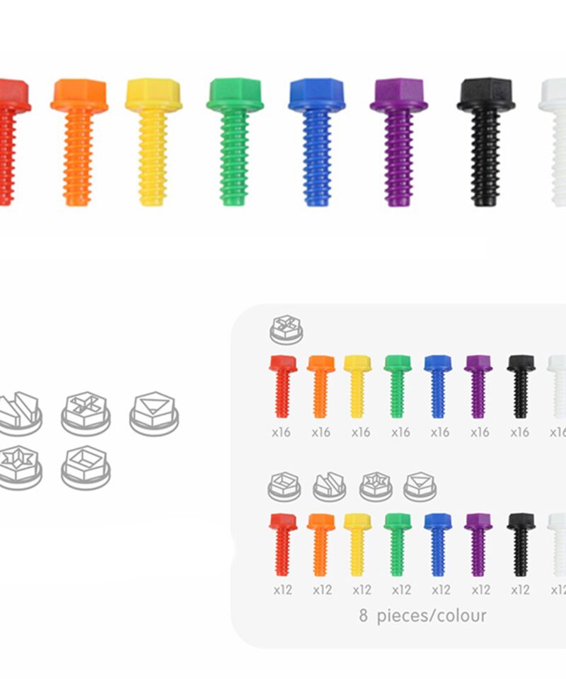 Laste hariduslikud kruvid komplektis