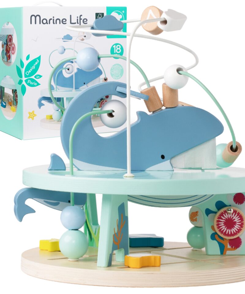 Puidust labürint mänguasi lastele