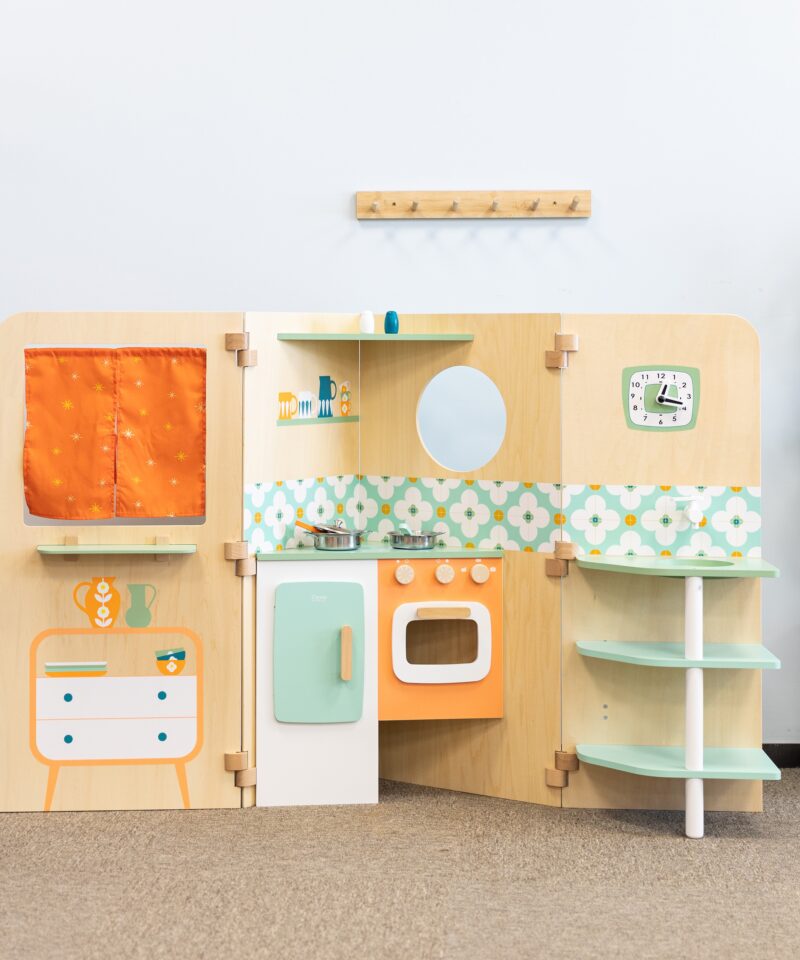 Laste mängumaja magnettahvliga