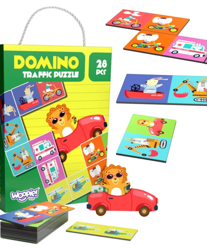 Hariv Loomade Domino Mäng lastele