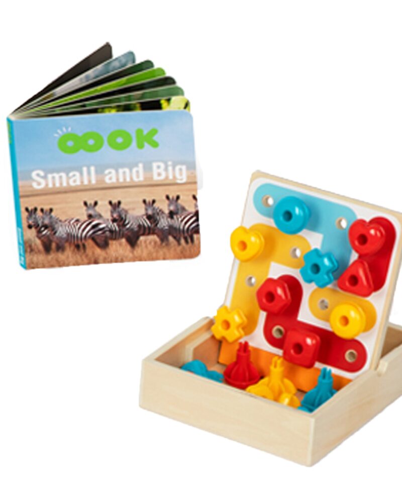 Lastele mõeldud Montessori mängukomplekt