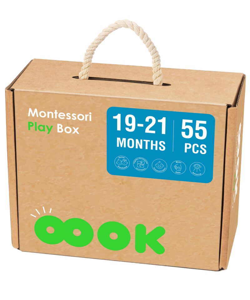 Lastele mõeldud Montessori mängukomplekt