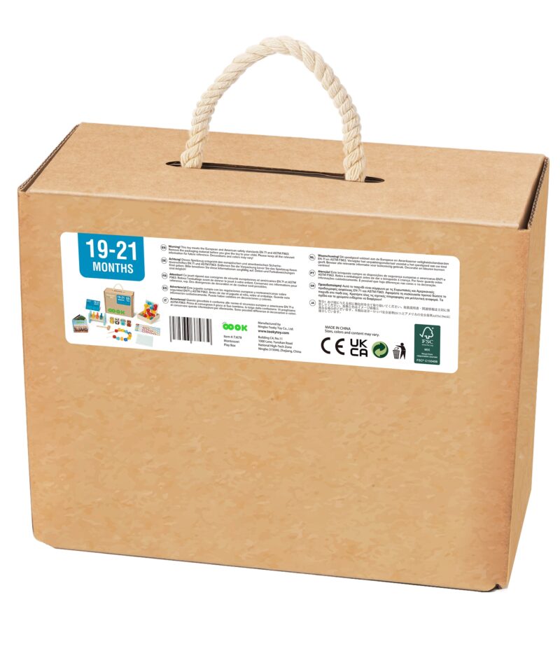 Lastele mõeldud Montessori mängukomplekt