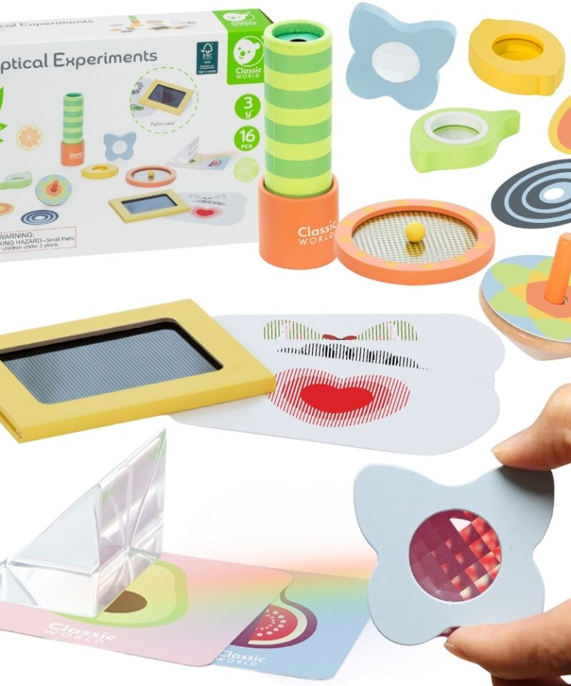 Optiliste Eksperimentide Komplekt Lastele pilt