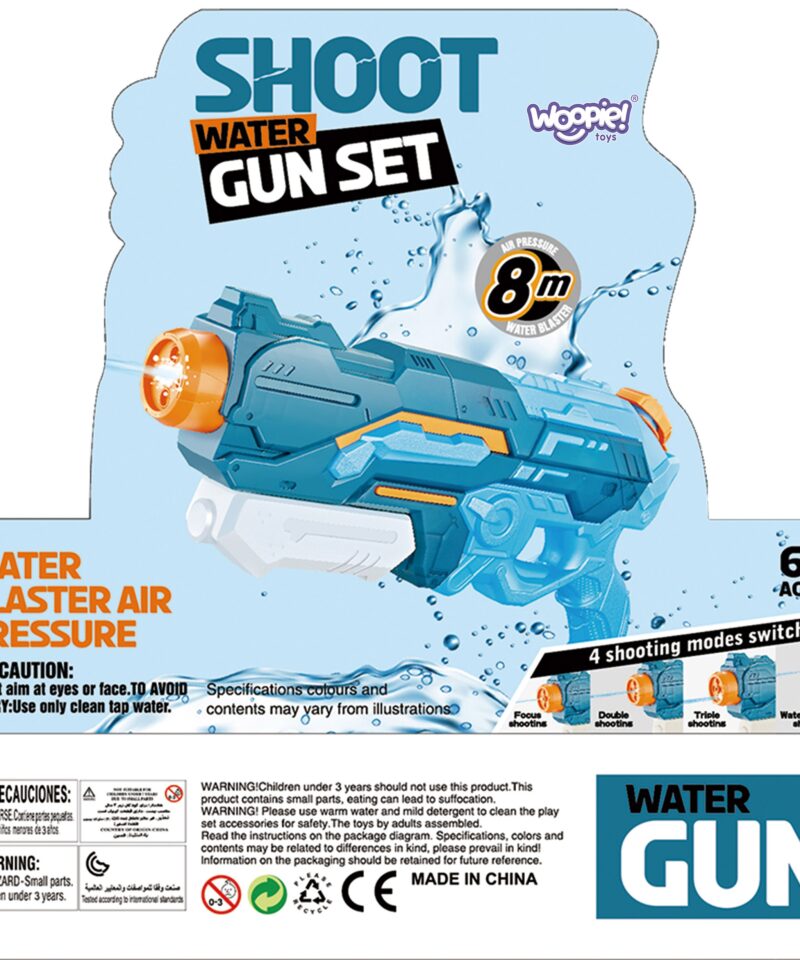 Veepüstol, mis arendab motoorseid oskusi