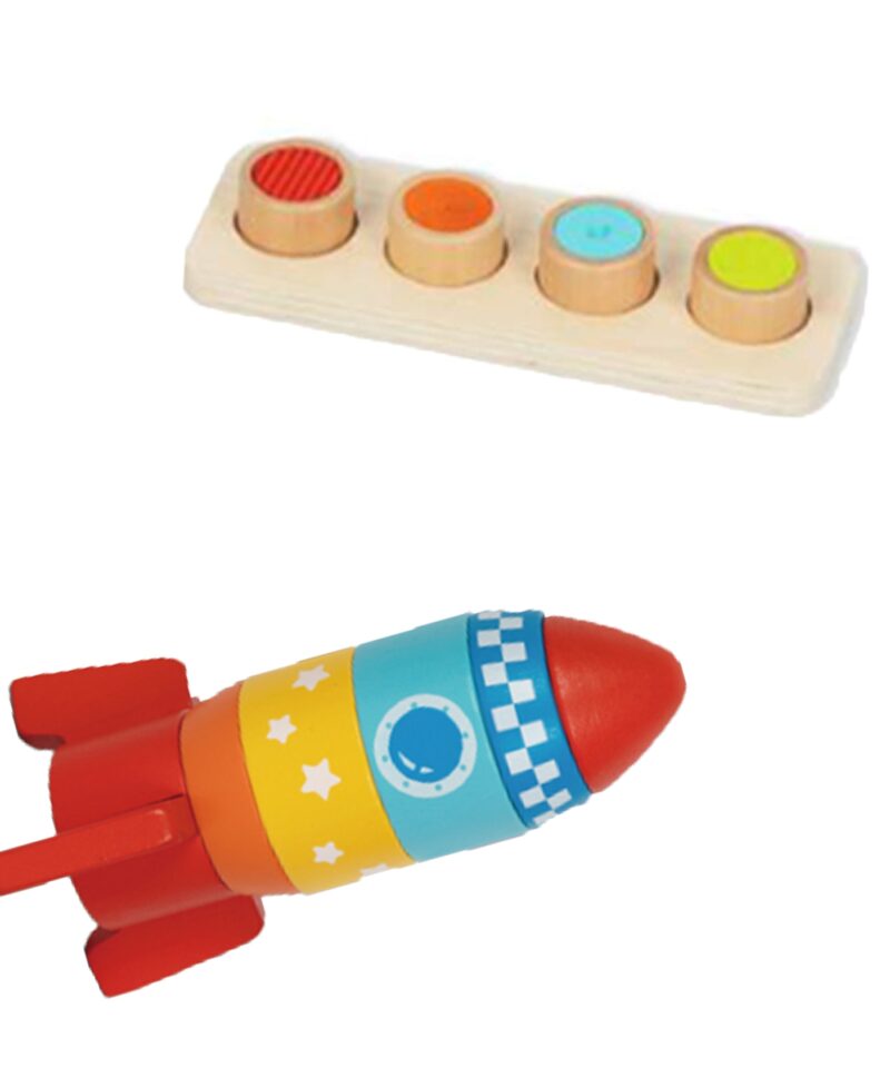 Montessori mängukomplekt koos praktilise hoiukastiga