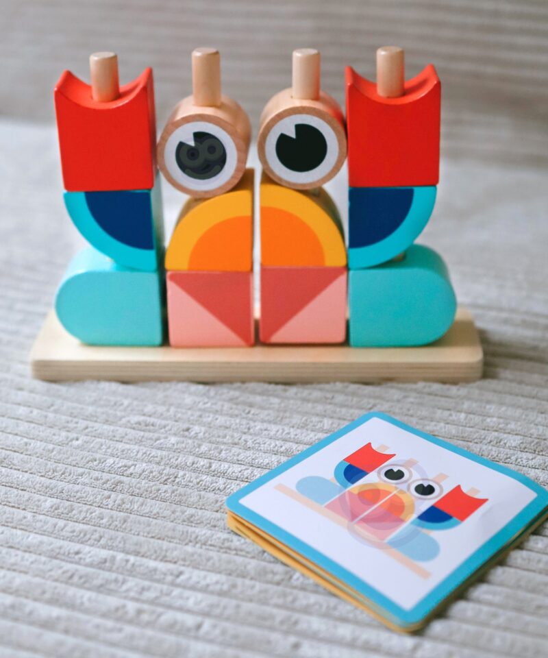 Pastelsetes toonides klotsikomplekt