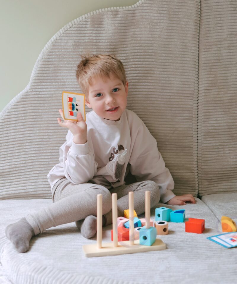 Pastelsetes toonides klotsikomplekt