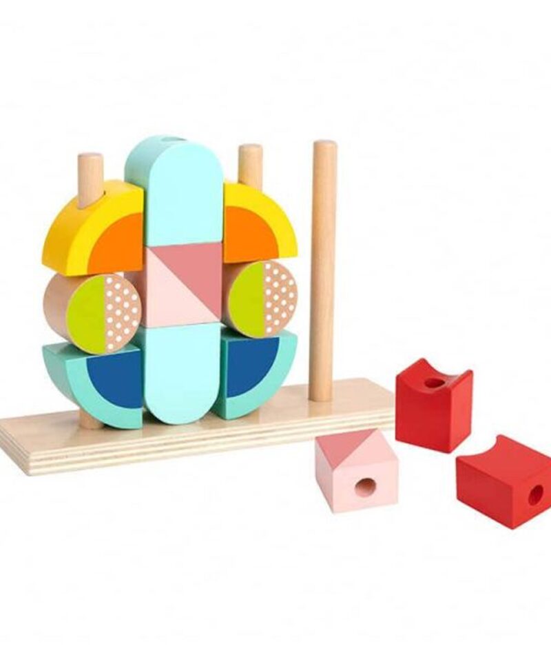 Pastelsetes toonides klotsikomplekt