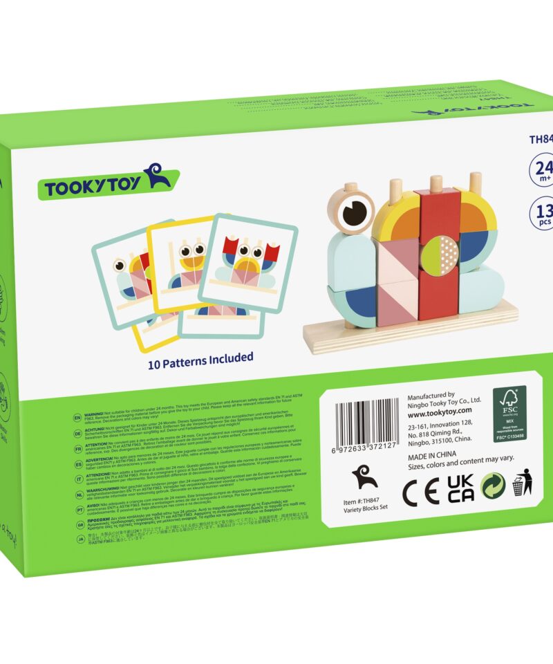 Pastelsetes toonides klotsikomplekt