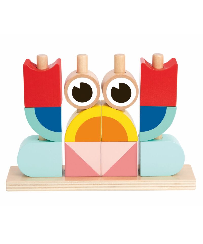 Pastelsetes toonides klotsikomplekt