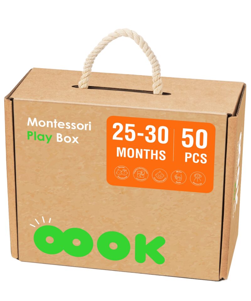 Montessori kast erinevate kujundite ja värvide õppimiseks