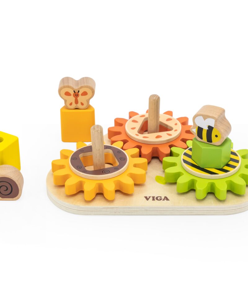 Värvilised hammasrattad ja kujundid