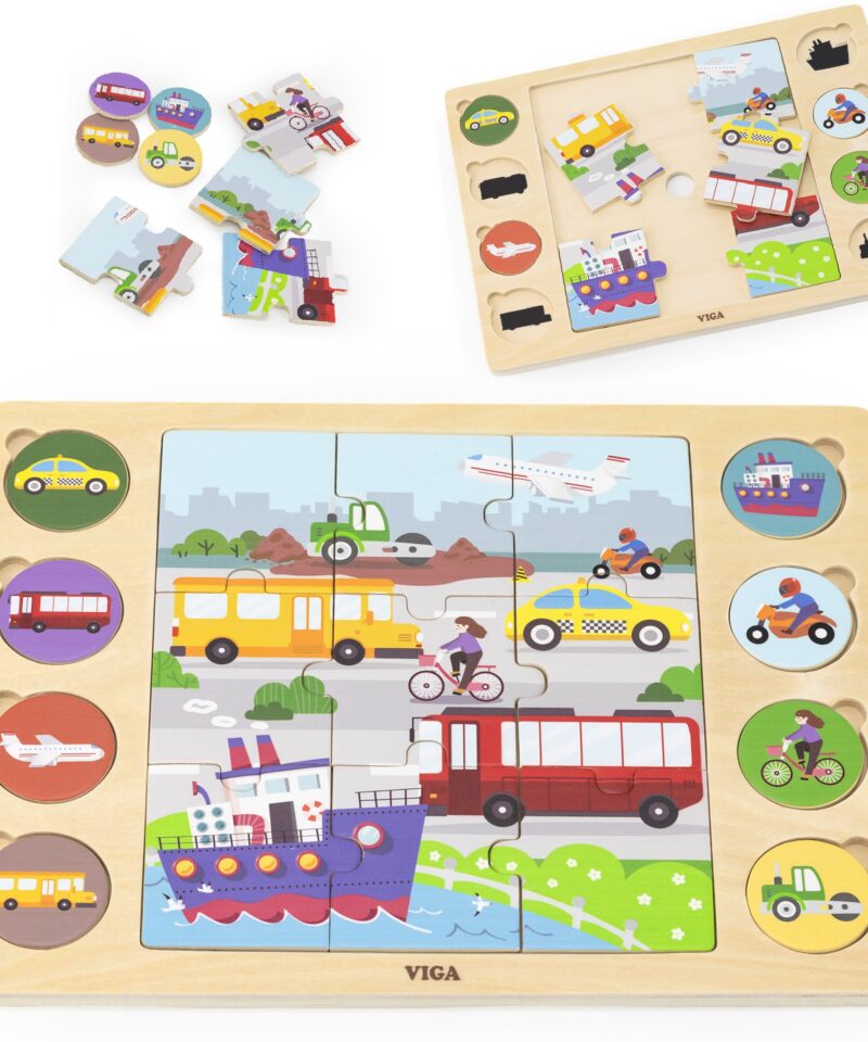 Laste Puidust Varjupusle värvikad tükid