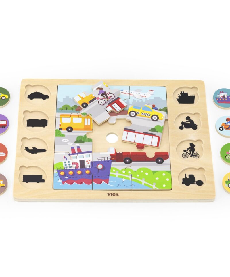 Ohutud puidust pusletükid