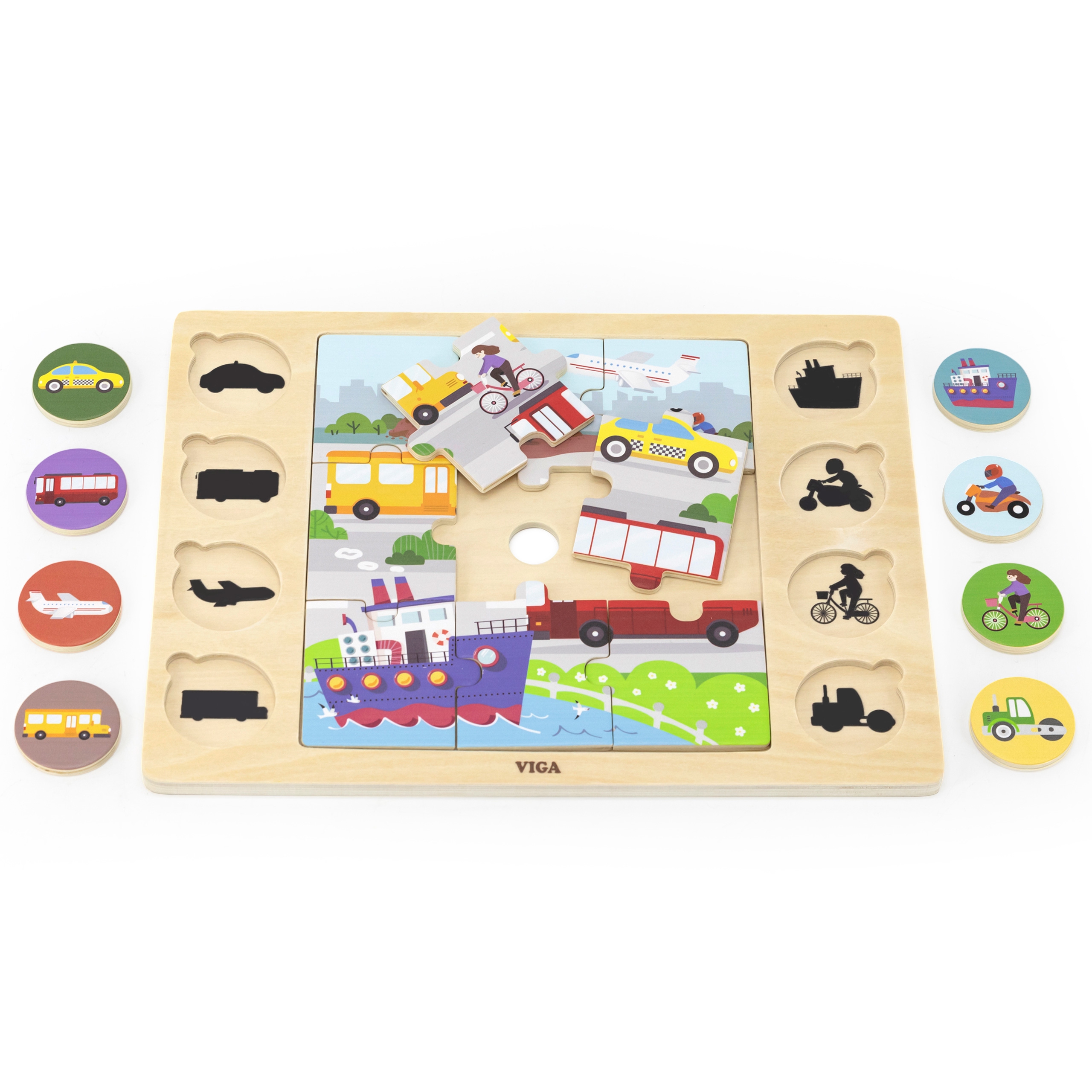 Ohutud puidust pusletükid