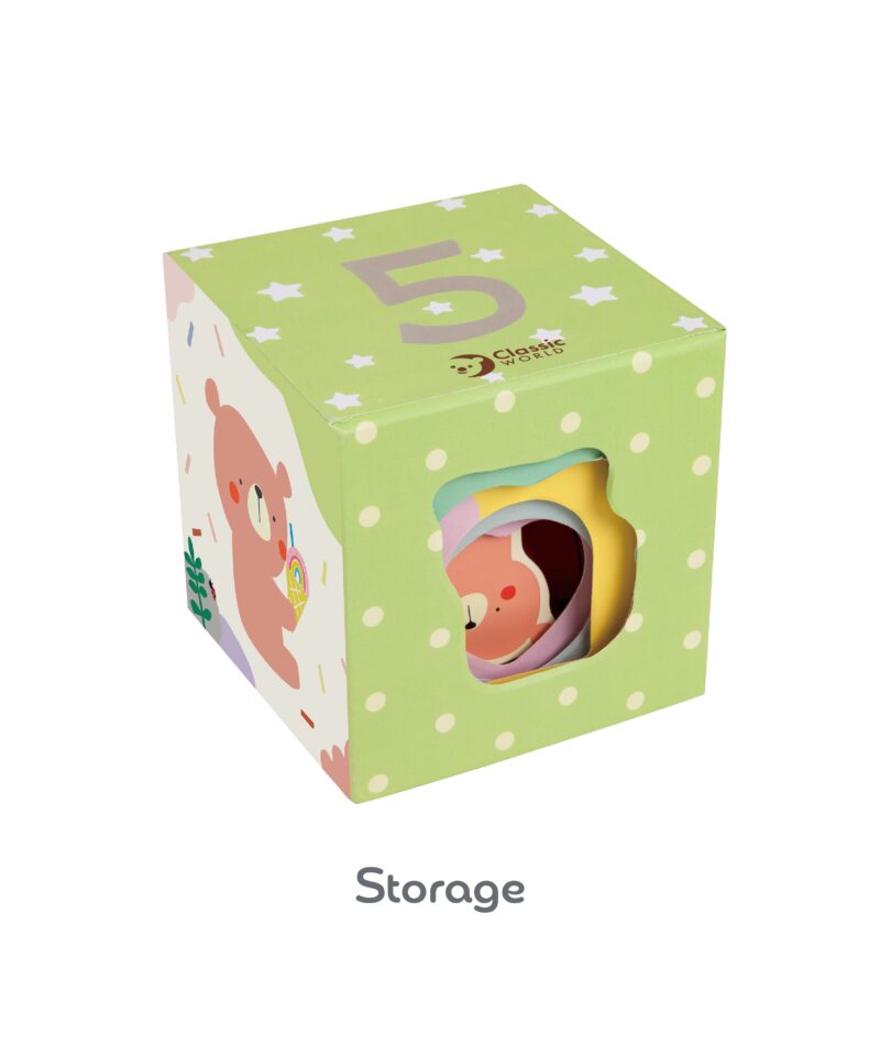 Klotsikomplekt lihtne hoiustada