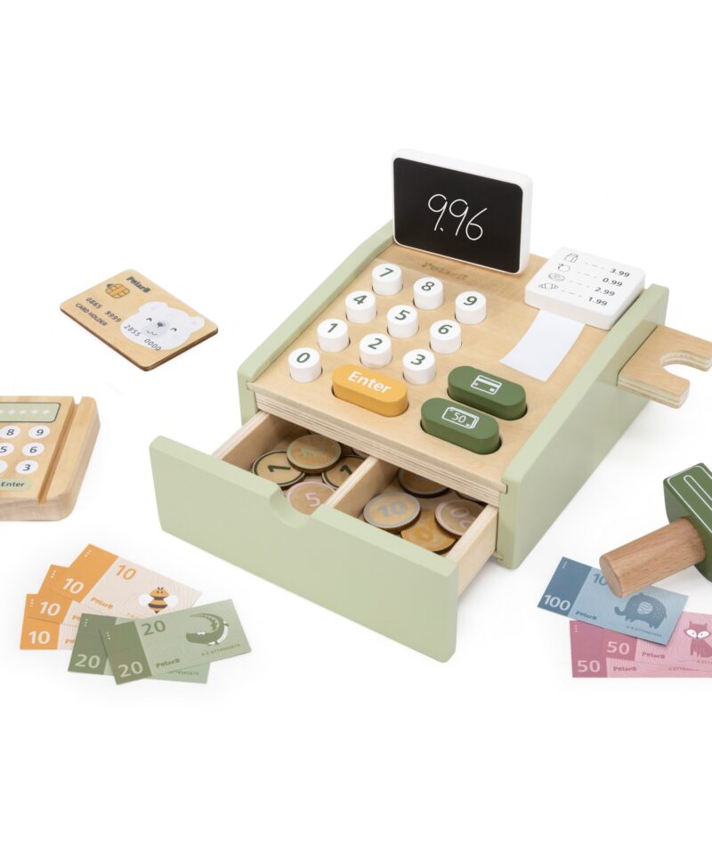 Kassa ekraan ja kriiditahvel