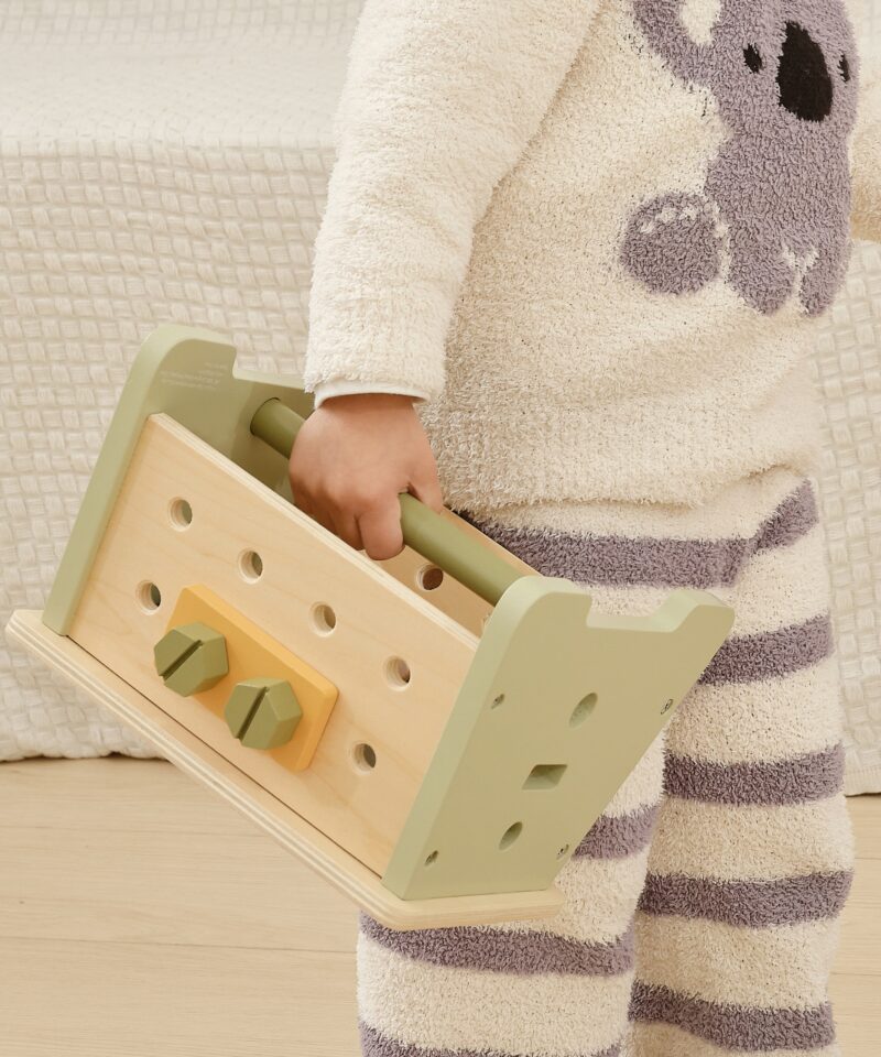 Kvaliteetsest puidust laste mängukomplekt