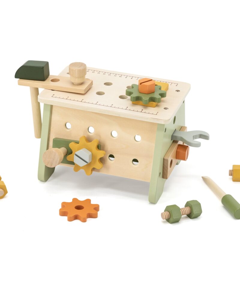 Kvaliteetsest puidust laste mängukomplekt