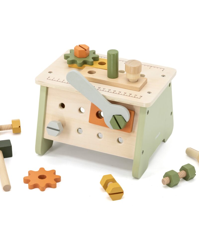 Kvaliteetsest puidust laste mängukomplekt