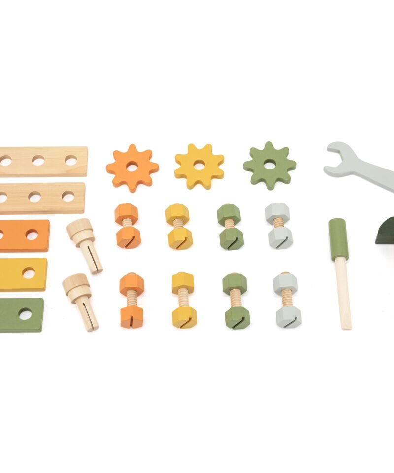 Kvaliteetsest puidust laste mängukomplekt