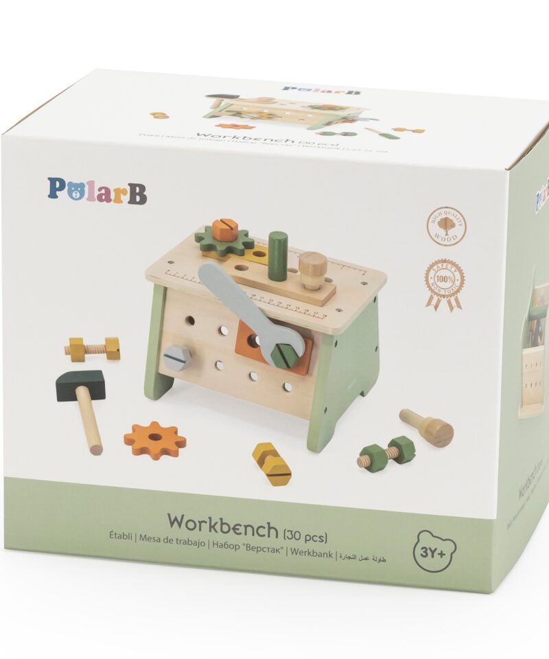 Kvaliteetsest puidust laste mängukomplekt