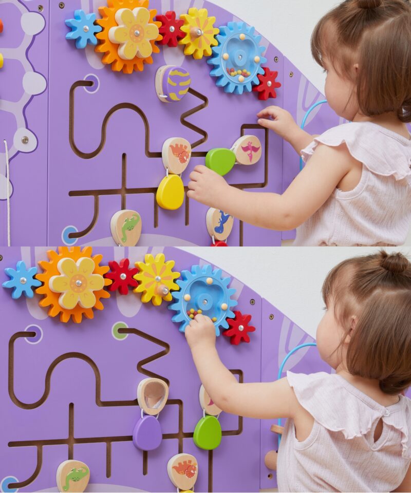 Montessori põhimõtetega mängutahvel