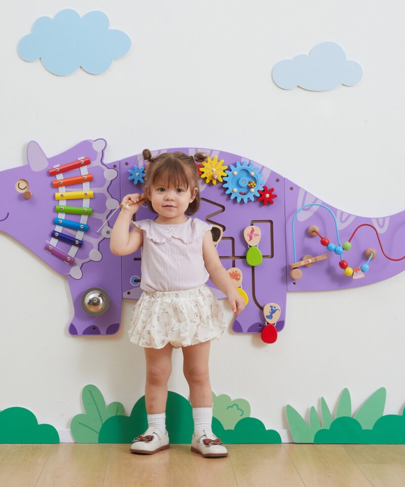 Triceratopsi kujuline mängutahvel