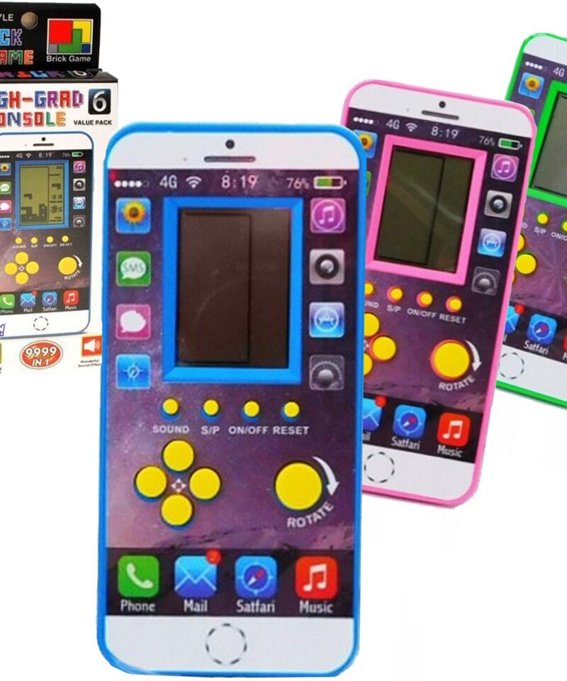 Kaasaskantav mini Tetrise mäng taskus