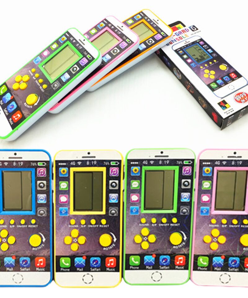 Klassikaline Tetrise mäng kompaktse suurusega