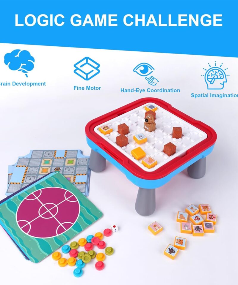 Lõbus ja hariv lauamängude komplekt