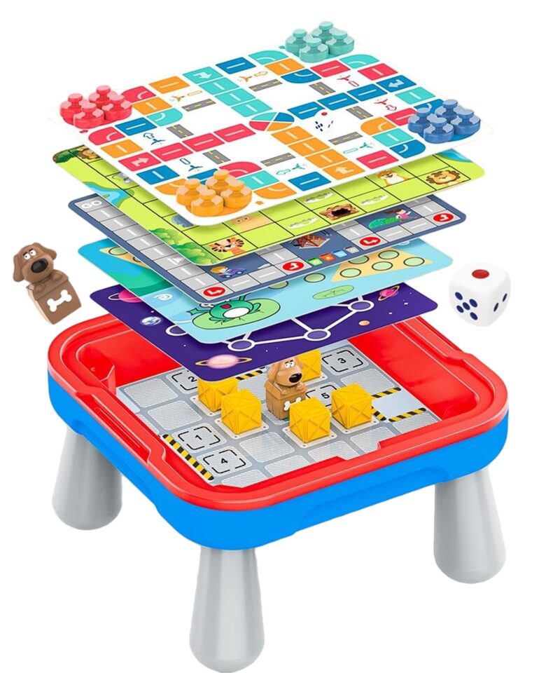 Lõbus ja hariv lauamängude komplekt