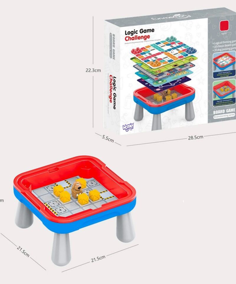 Lõbus ja hariv lauamängude komplekt